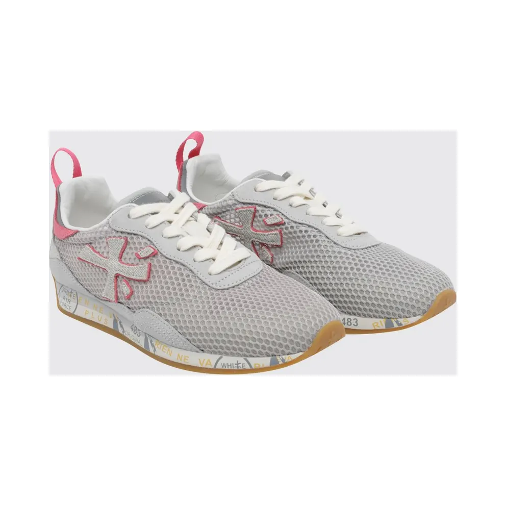 Premiata Mesh and Leather Runsead White (RUNSEAD8108)