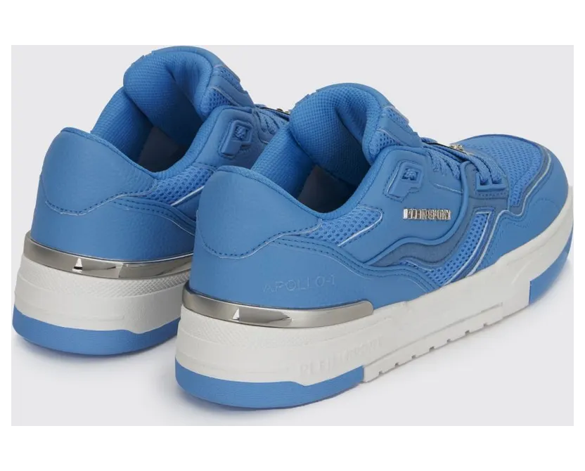 Plein Sport Apollo-1 Mesh And Polyester Sneakers Turquoise (SAFSUSC0845STE003N08) (2)