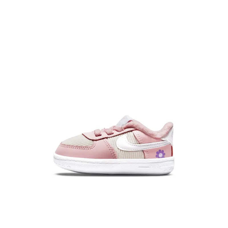 Nike Force 1 SE Crib Bootie for Babies Pink (DB4078-600)