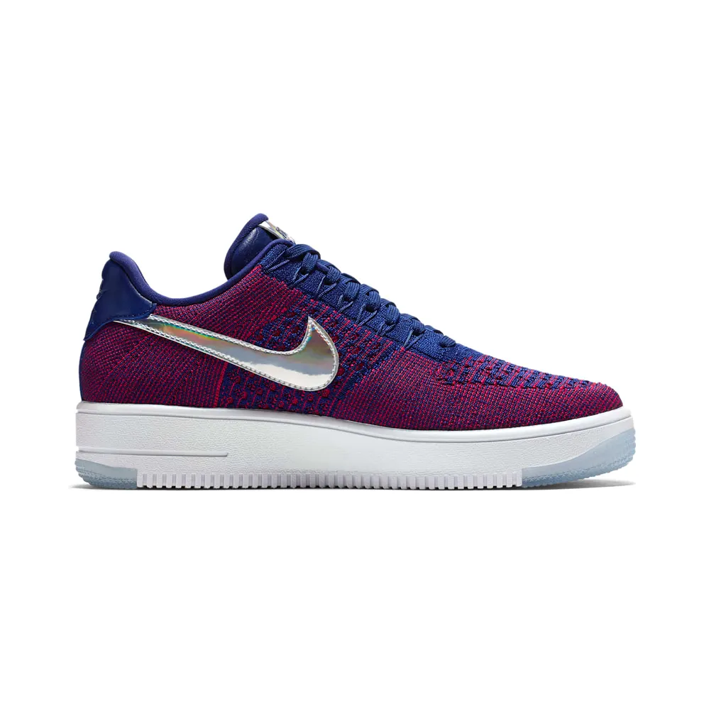Nike Air Force 1 Low Flyknit USA Gym Red/Deep Royal Blue-White (826577-601)