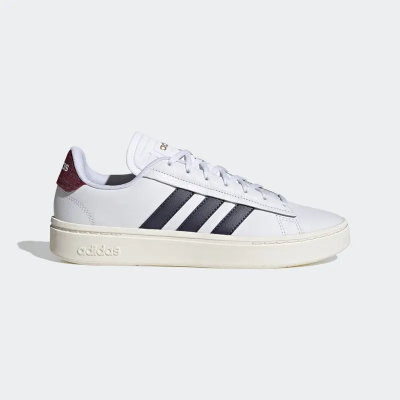 adidas Grand Court Alpha Cloud White / Shadow Navy / Burgundy (GY7983)