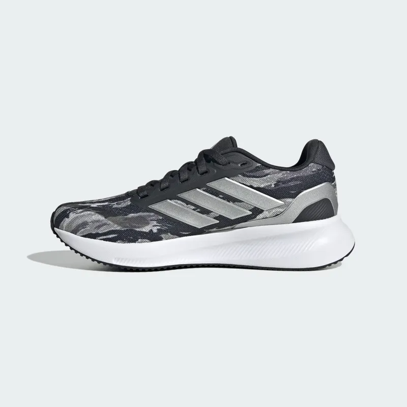 Adidas RunFalcon 5 Kids Silver Pebble / Silver Metallic / Carbon (JQ2172)