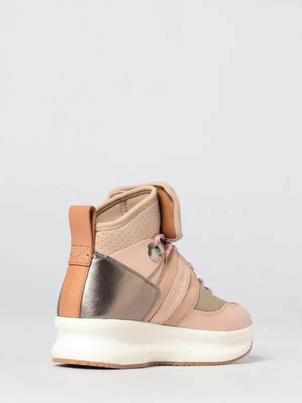 See By Chloé SEE BY CHLOÉ in Leather and Canvas Pink (SB322112C2)