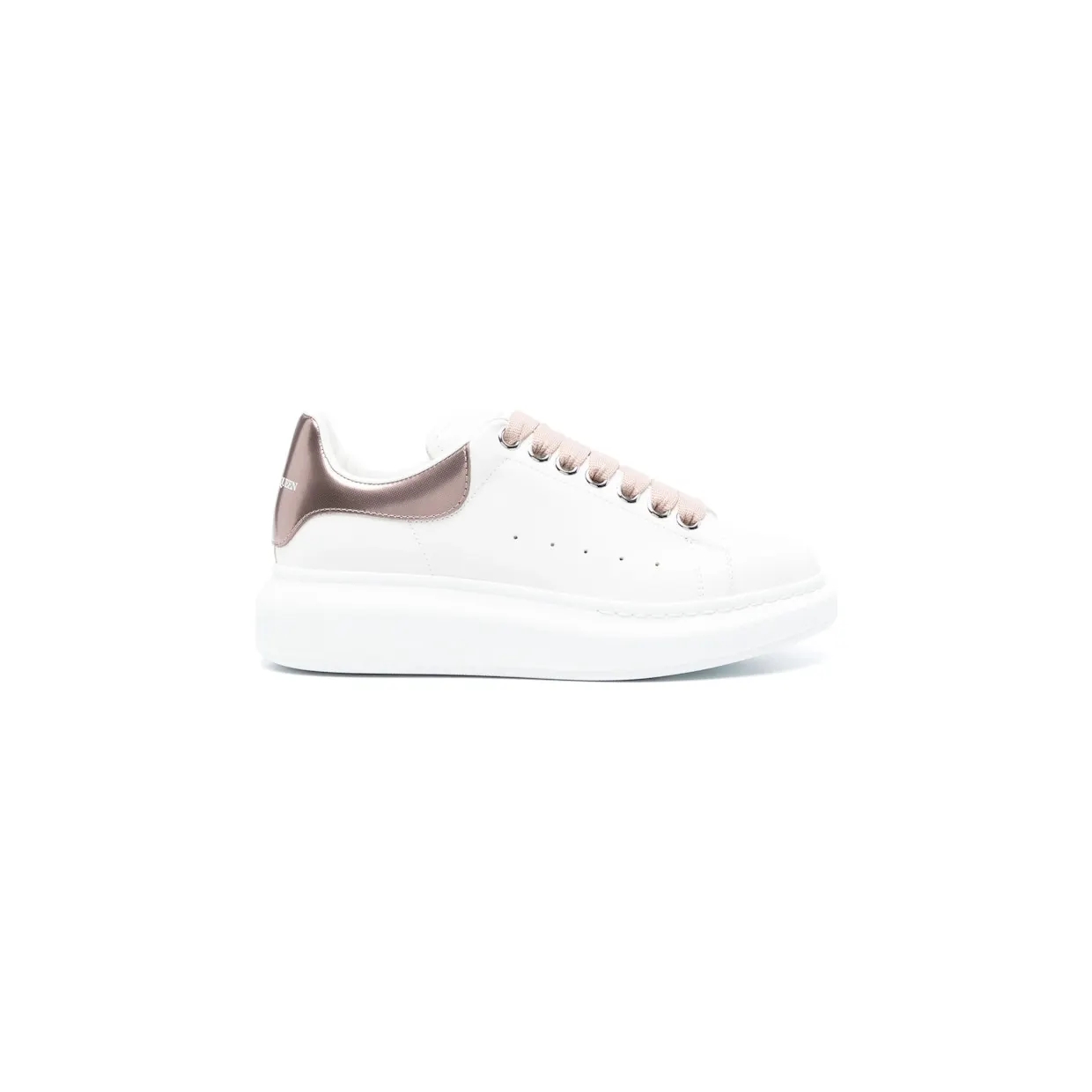 Alexander McQueen Oversized White Rose (718139WIFTC8782)