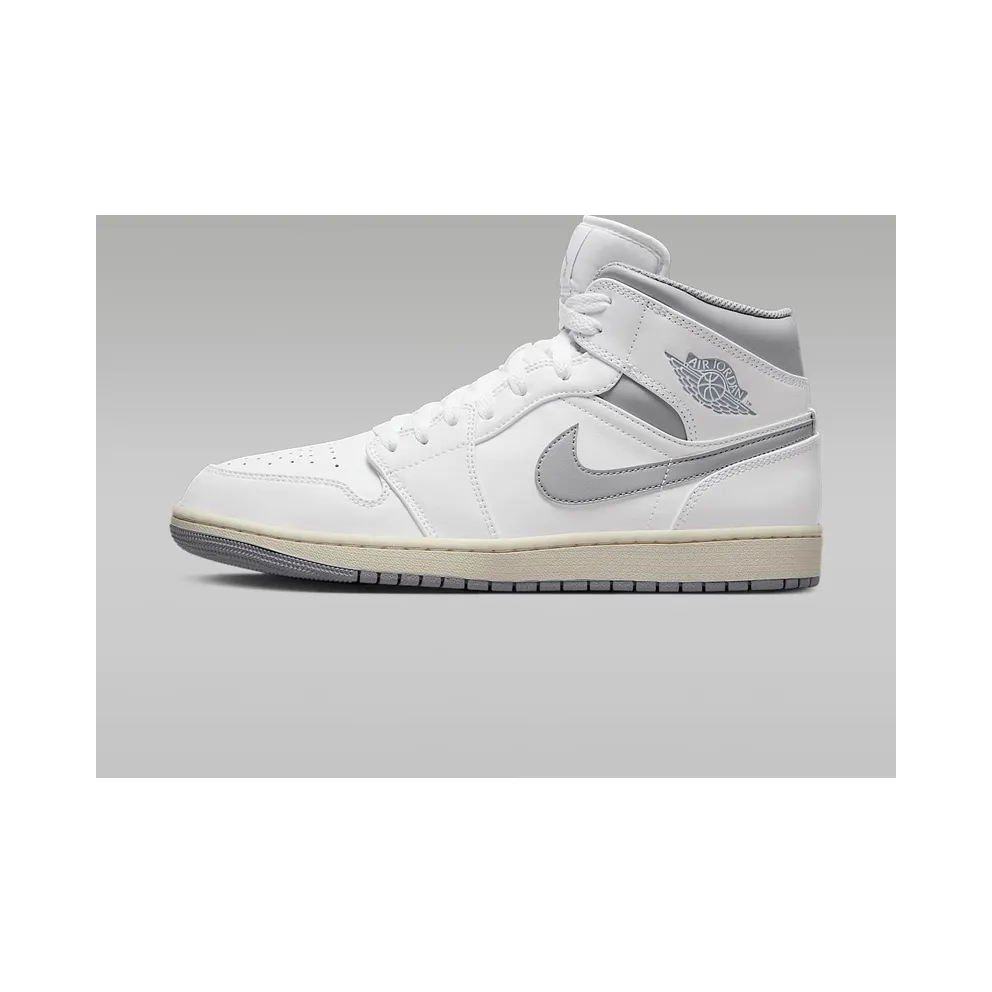Air Jordan 1 Mid Neutral Grey (554724-135)