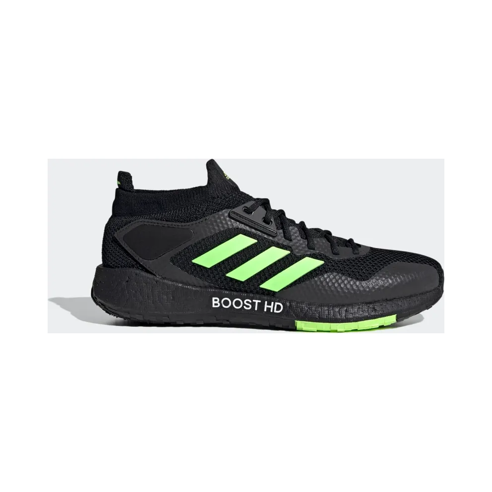 adidas Pulseboost HD Laufschuh Core Black / Signal Green / Cloud White (EG9972)