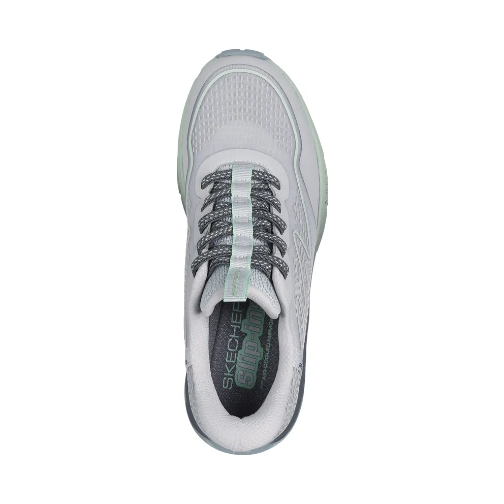 Skechers Slip-ins: Switch Back – Mist – Grey / Groente (180157 GYGR)