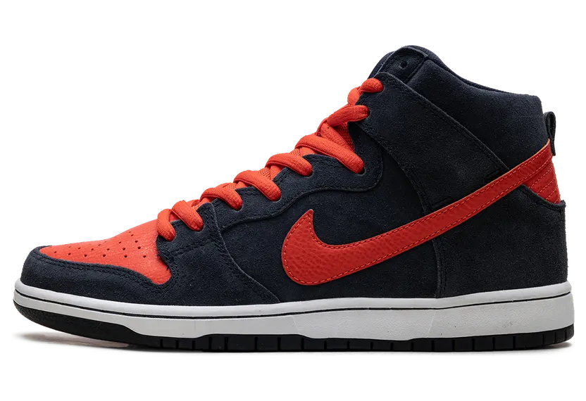 Nike Dunk High Pro SB ‘Syracuse’ Obsidian/Team Orange-White (305050-481)