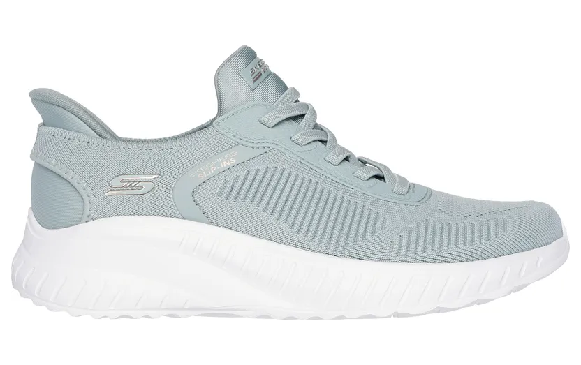 Skechers Slip-ins: BOBS Sport Squad Chaos – Sage – “Groen” (117497 SAGE)