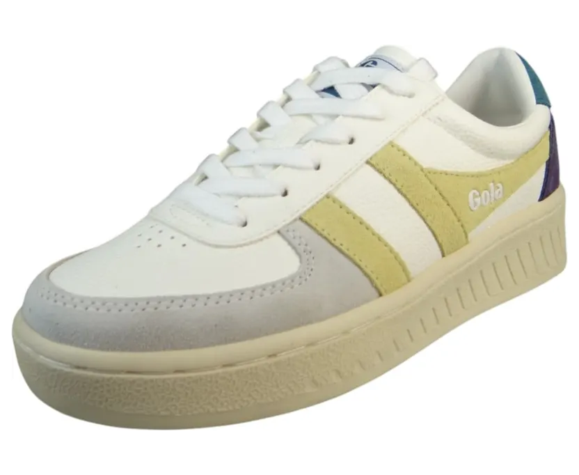 Gola sneaker Navy / Limoen / Grijs / Wit (CLA415YE)