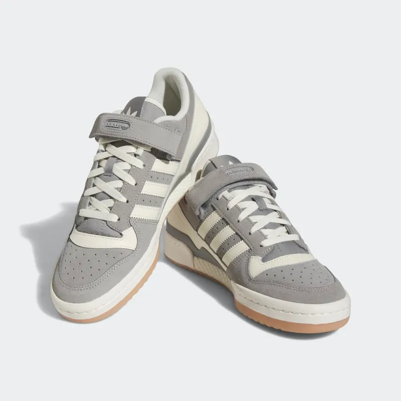Adidas Forum Low Charcoal Solid Grey / Cream White / Gum (FZ6253)