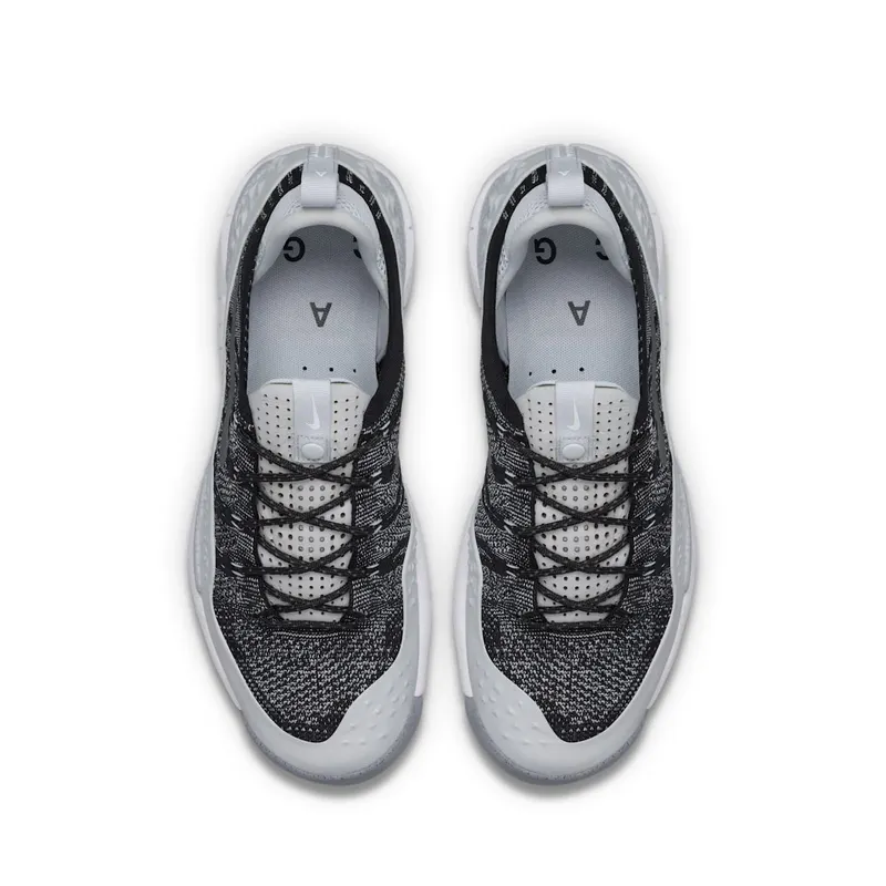 Nike Lupinek Flyknit Low Black Wolf Grey Black/Pure Platinum-Wolf Grey (853954-002)