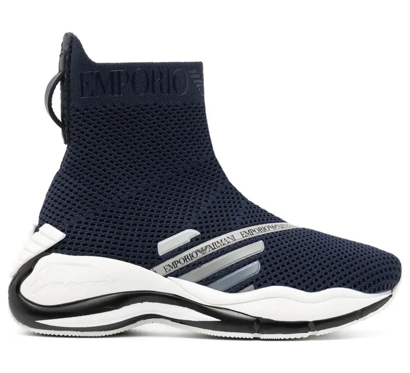 Emporio Armani Slip-On- mit breiter Sohle – Blue (X3Z061XD368)