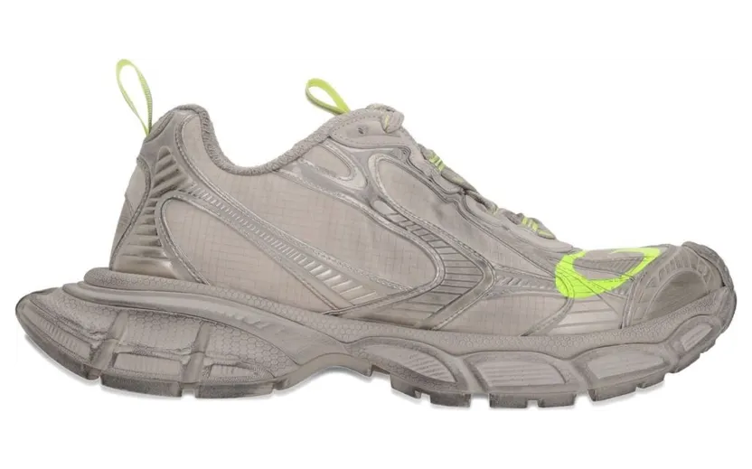 Balenciaga 3XL Ripstop Taupe Fluo Yellow