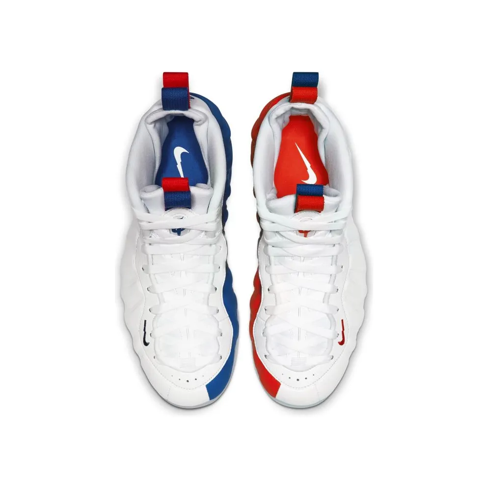 Nike Air Foamposite One USA (W) White/White-Game Royal-Habanero Red (AA3963-102)