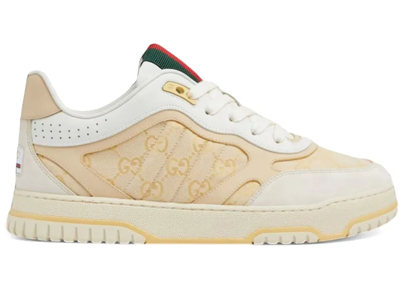 Gucci Re-Web Sneaker GG Canvas Ivory Beige (824221 AADJA 9572)