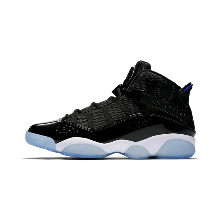 Jordan 6 Rings Space Jam “Black / White / Hyper Royal” (322992-016)