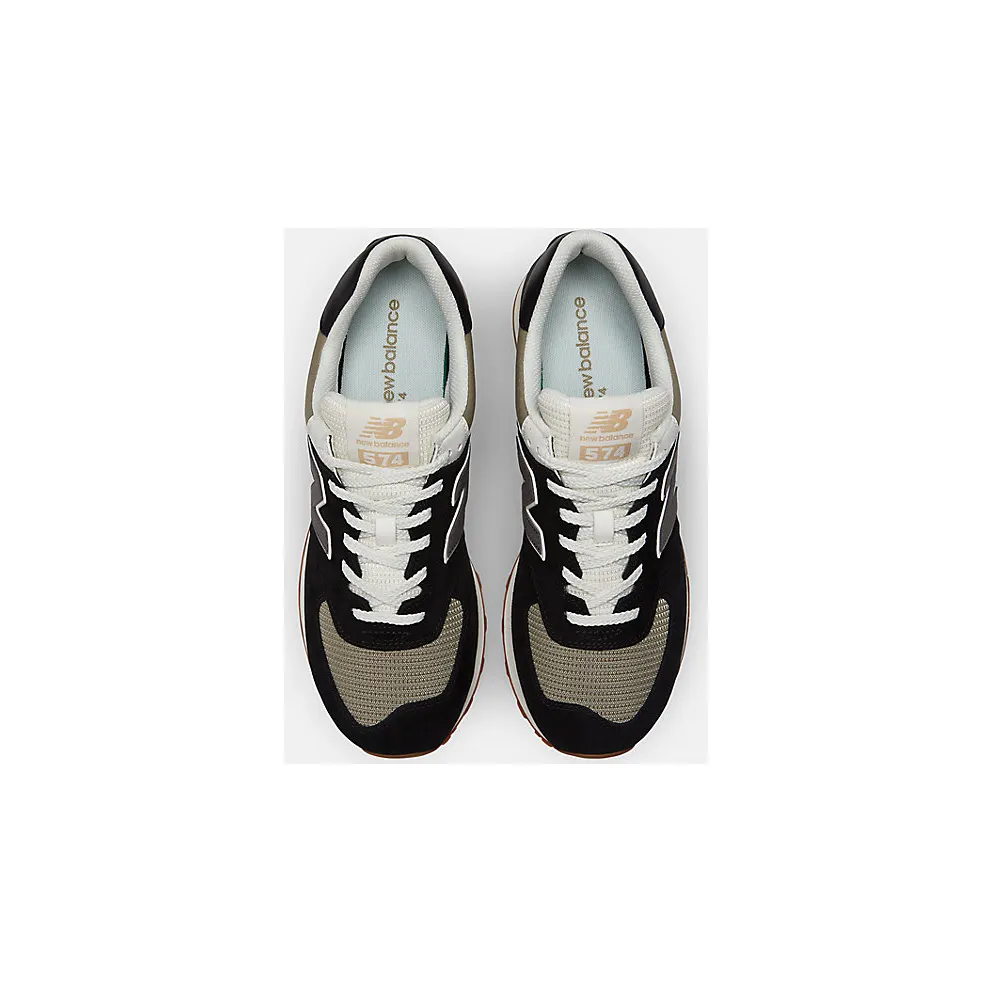 New Balance New Balance Unisex 574 Black/Green (ML574DO)
