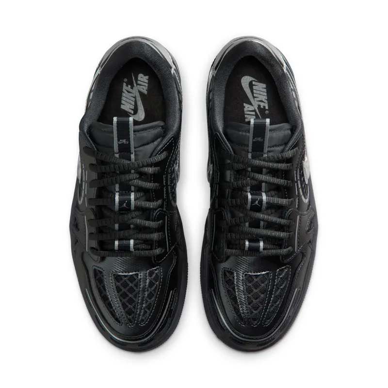 Jordan 1 Low Method of Make V3 “Black Metallic Silver” (HQ2186-001)