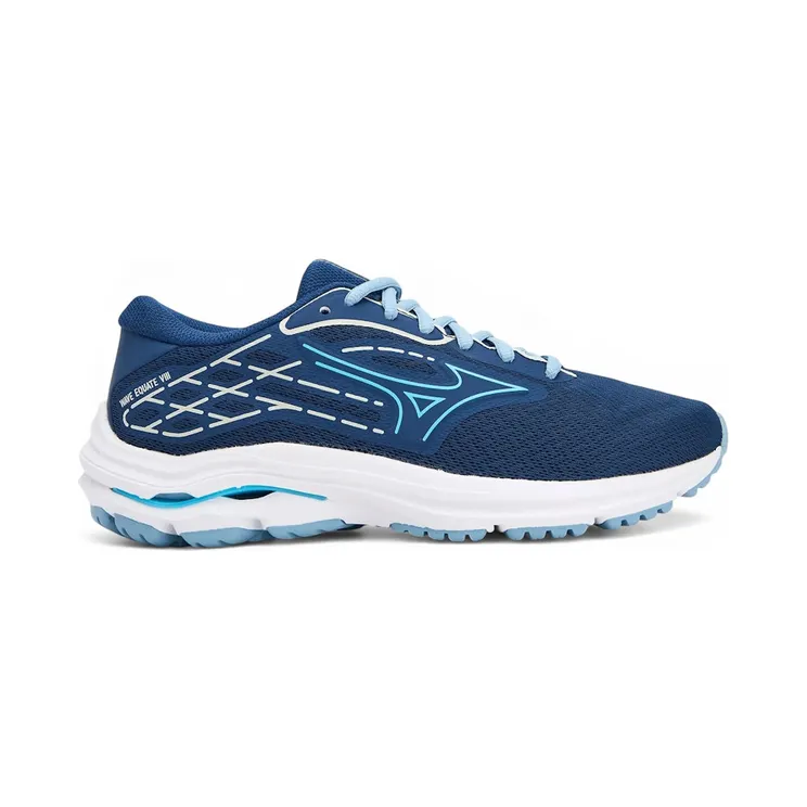 Mizuno Wave Equate 8 Estate Blue River Blue Glacier Lake (J1GD244871)