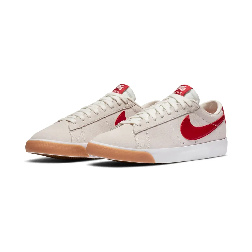 Nike SB Blazer Low GT Sail Cardinal Red Sail/White-Gum Light Brown-Cardinal Red (704939-105)