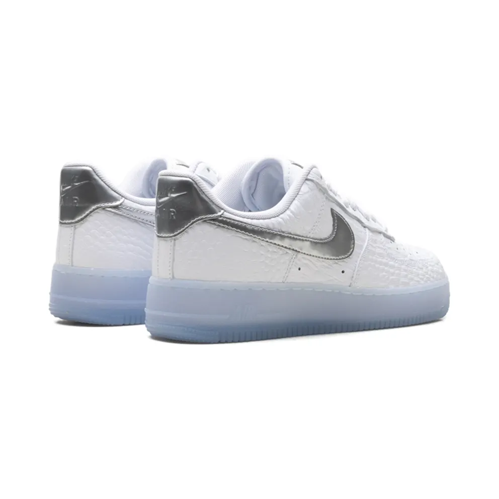 Nike Air Force 1 Low ’07 “Crocodile White Blue Tint” (IR1981-100)