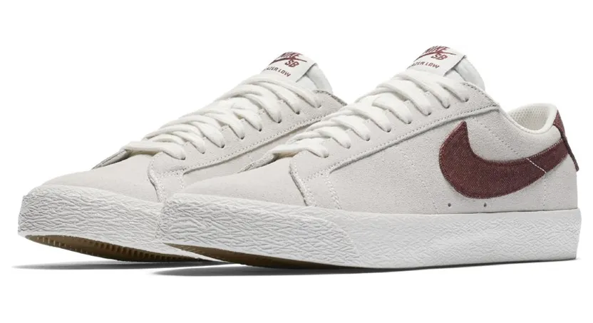 Nike SB Blazer Low Summit White Dark Team Red