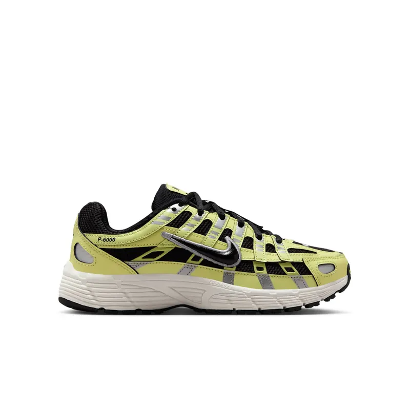 Nike P-6000 Light Lemon Twist Metallic Silver Sail Black (HV5064-702)