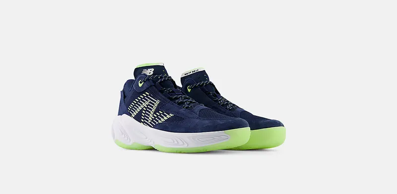 New Balance Fresh Foam BB v2 Navy Bleached Lime Glow (BBFRSHC2)