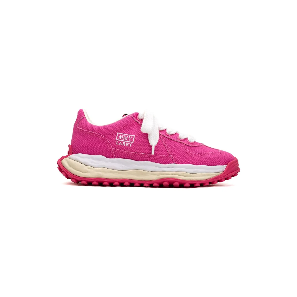 Maison Mihara Yasuhiro Larry OG Sole Canvas Low Pink (A14FW704-PNK)
