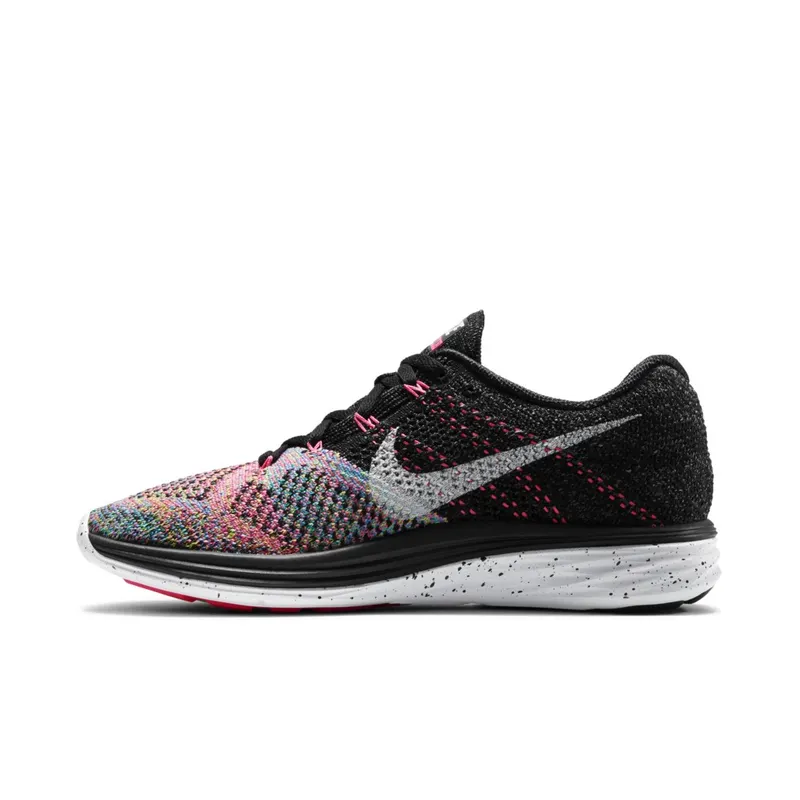 Nike WMNS Flyknit Lunar 3 Limited Edition Black Pink (698182-003)