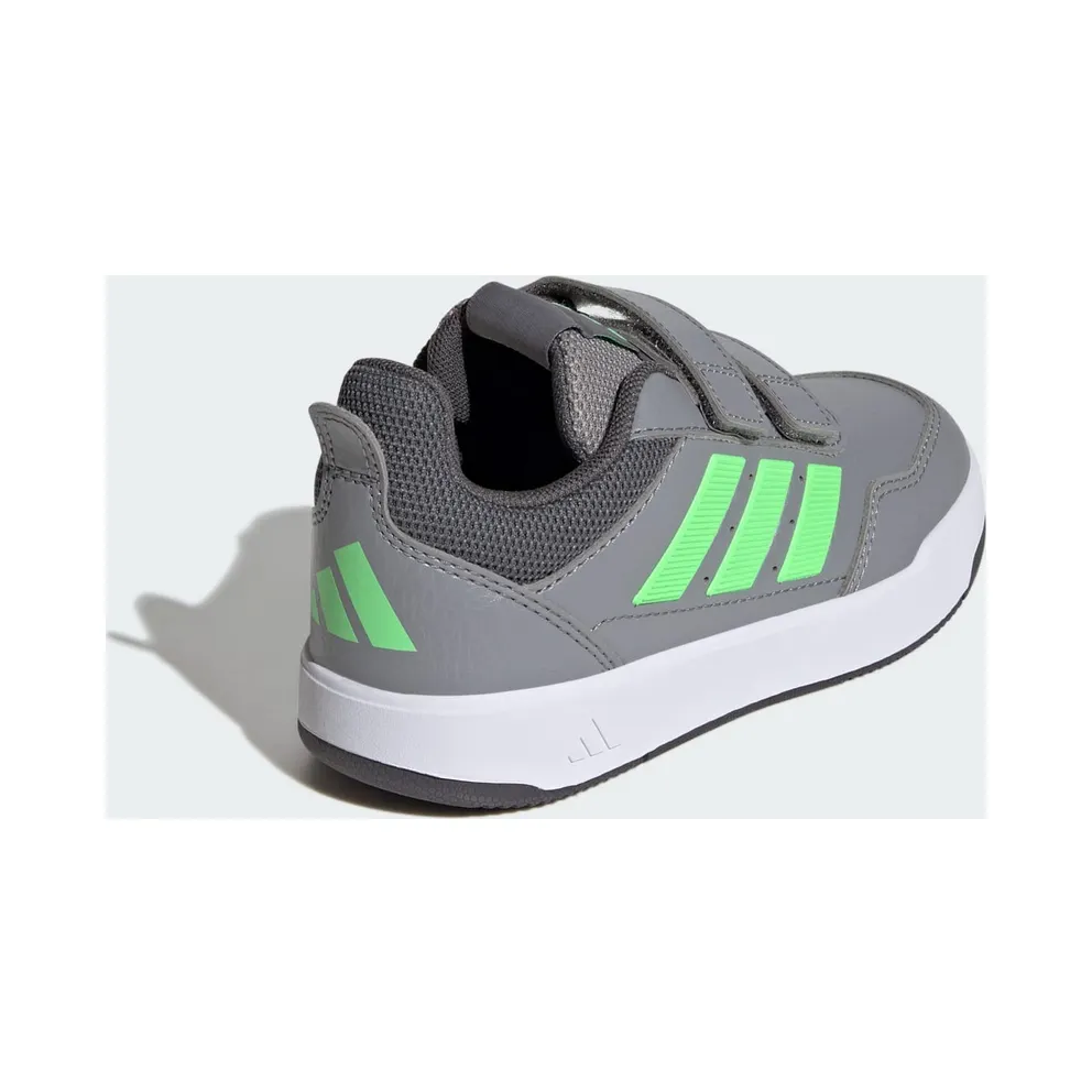 adidas Tensaur Sport 3.0 Cf K “Grey Three / Lime Burst / Grey Five” (JQ1839)