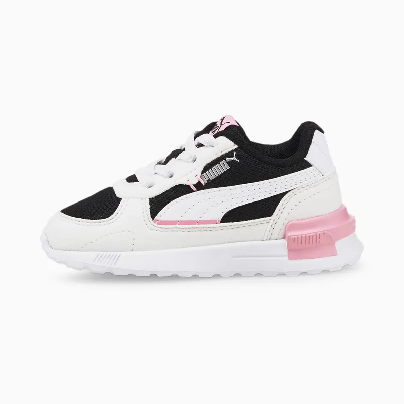 PUMA Graviton AC Babies’ White/Black/Prism Pink (381989-09)