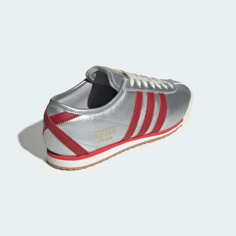 Adidas Italia 70s Silver Metallic / Team Victory Red / Gold Metallic (JQ6964)