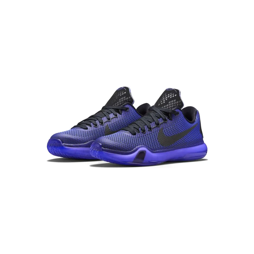 Nike Kobe X Blackout Blackout (GS) Black/Persian Violet/Volt (726067-005)