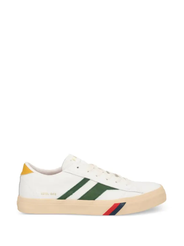 Pro-Keds Leren with vlakken – White (RC226SLLSWH00007)