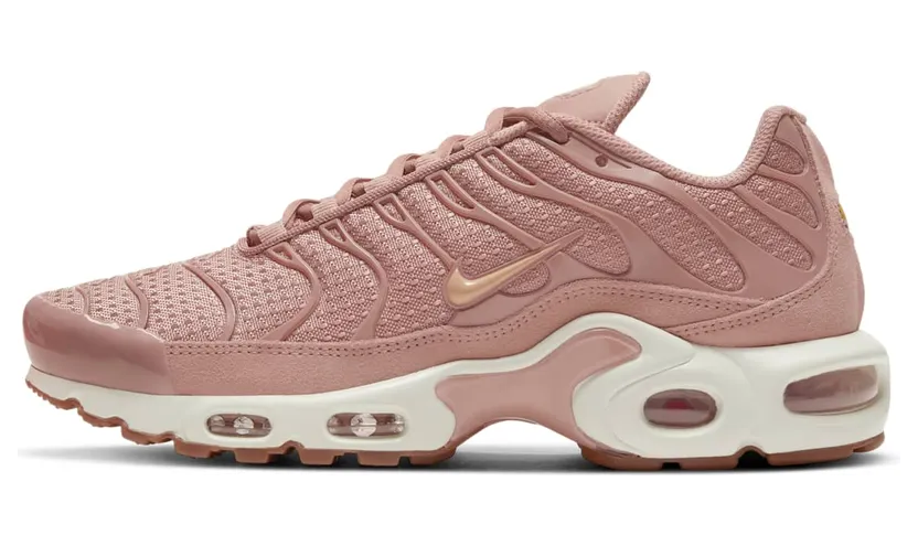 Nike Air Max Plus “Particle Pink / Sail / Gum Medium Brown / Mushroom” (605112-603)