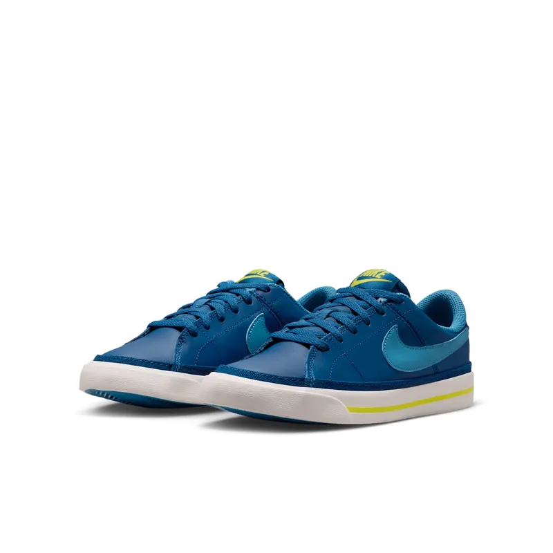 NikeCourt Legacy Court Blue / Sonic Yellow / Phantom (DA5380-402)