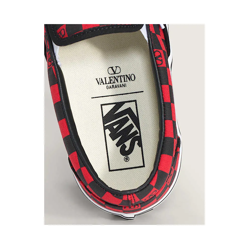 Vans Classic Slip-On Valentino Garavani Checkerboard Red (VN000XW49Y1)