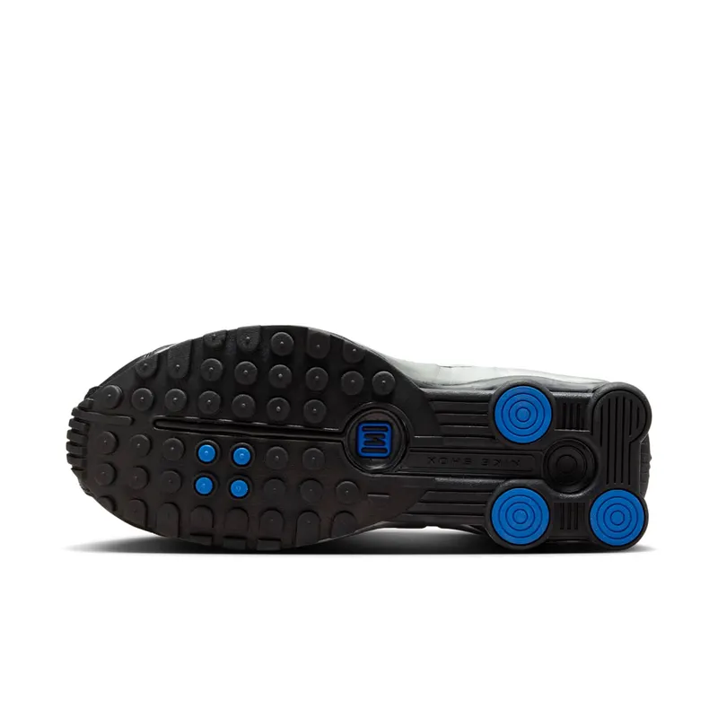 Nike Shox R4 “Metallic Silver Black Racer Blue” (AR3565-006)
