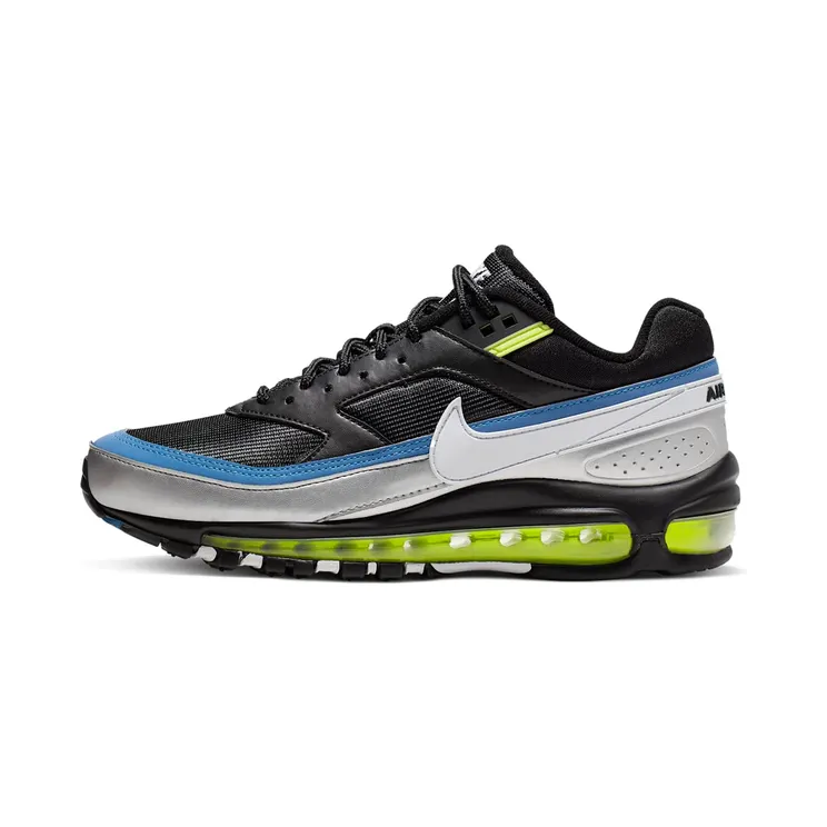 Nike Air Max 97 BW “Black / Metallic Silver / Atlantic Blue / White” (AO2406-003)