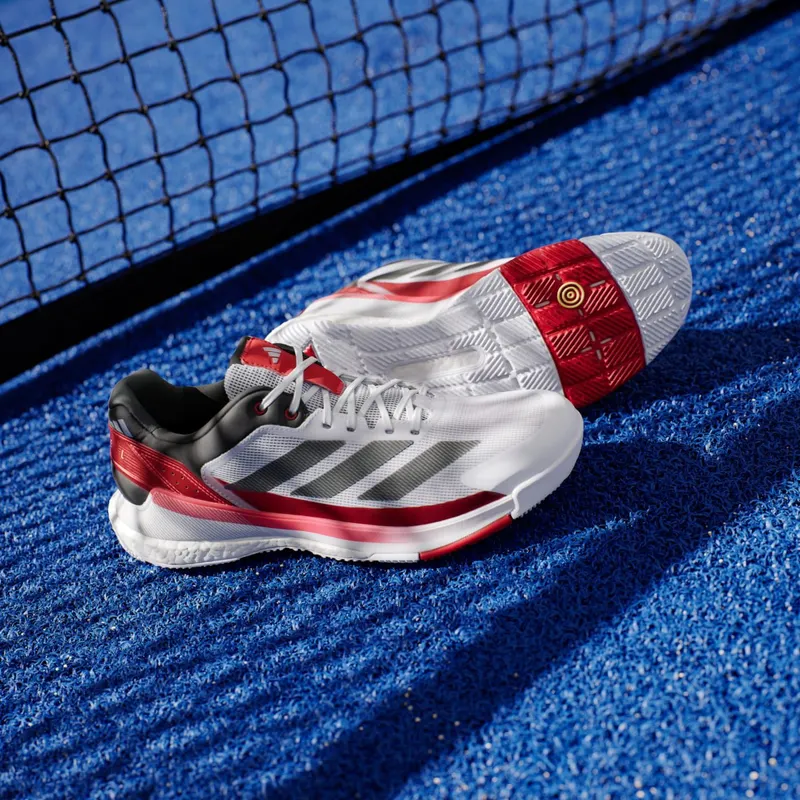 Adidas Crazyquick BOOST Padel Cloud White / Core Black / Lucid Red (IH3636)