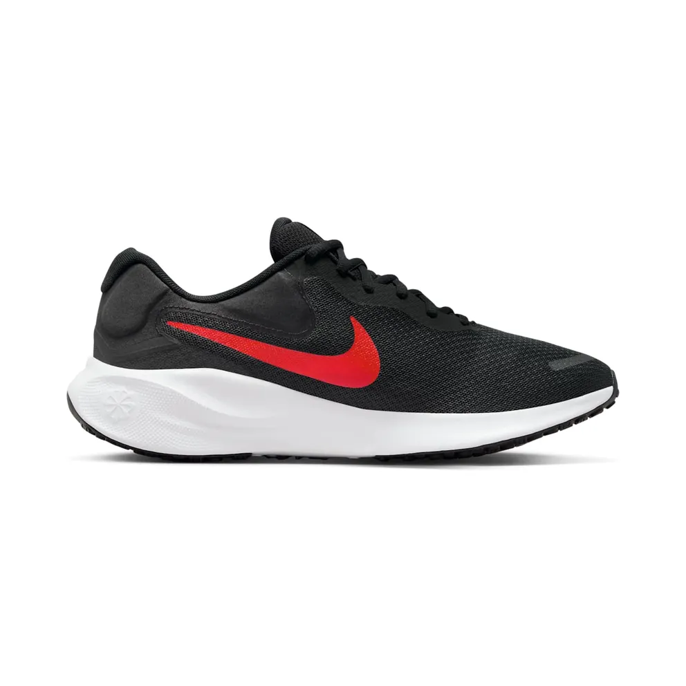 Nike Revolution 7 Black White University Red (FB2207-003)