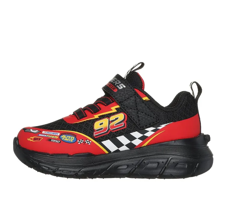 Skechers Skech Tracks Sneaker Black/Red