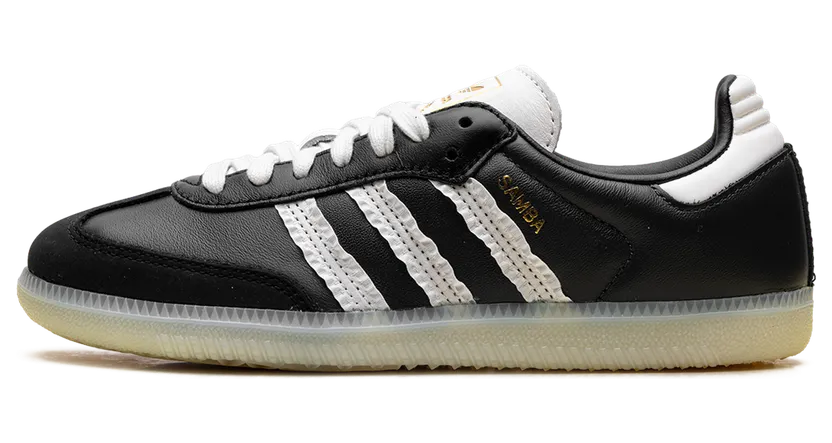 adidas Samba “Ruffle Stripes Black”: klassieker met couture-twist