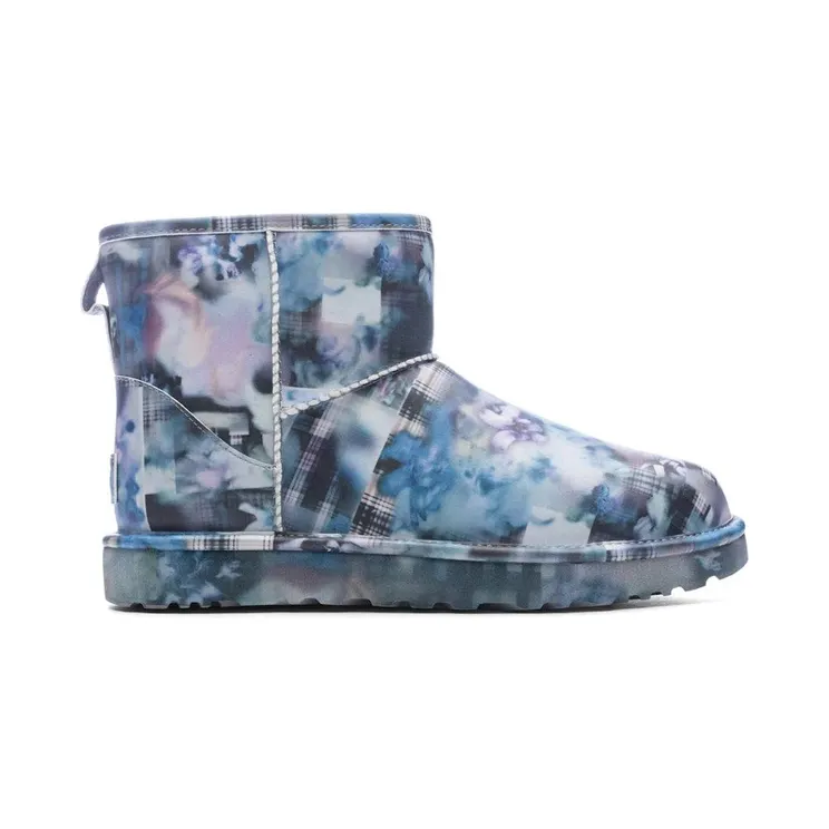 UGG Classic Mini II Boot Collina Strada Dark Blue Floral (1170173-DFL)