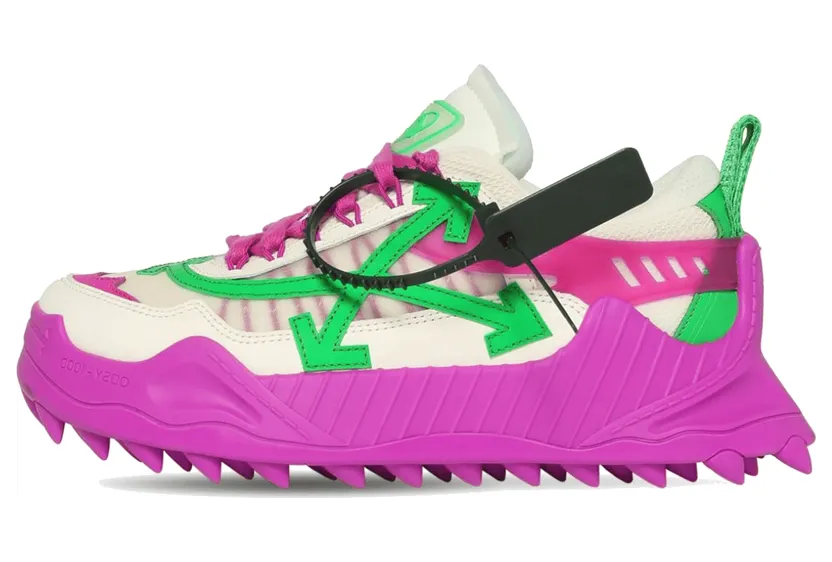 OFF-WHITE Odsy-1000 White Fuchsia Green (OWIA180S22FAB0015532)