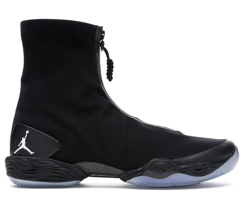 Air Jordan 28 ‘Stealth All-Star’ Black/White/Electric Green (555109-010)