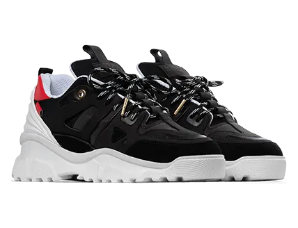 Mason Garments Genova II Black / Red / White (SS20-29D)