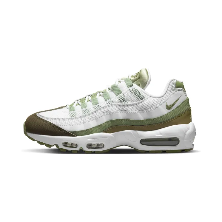 Nike Air Max 95 White Medium Olive Oil Green (FD0780-100)